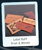 Label Kulit Print & Woven
